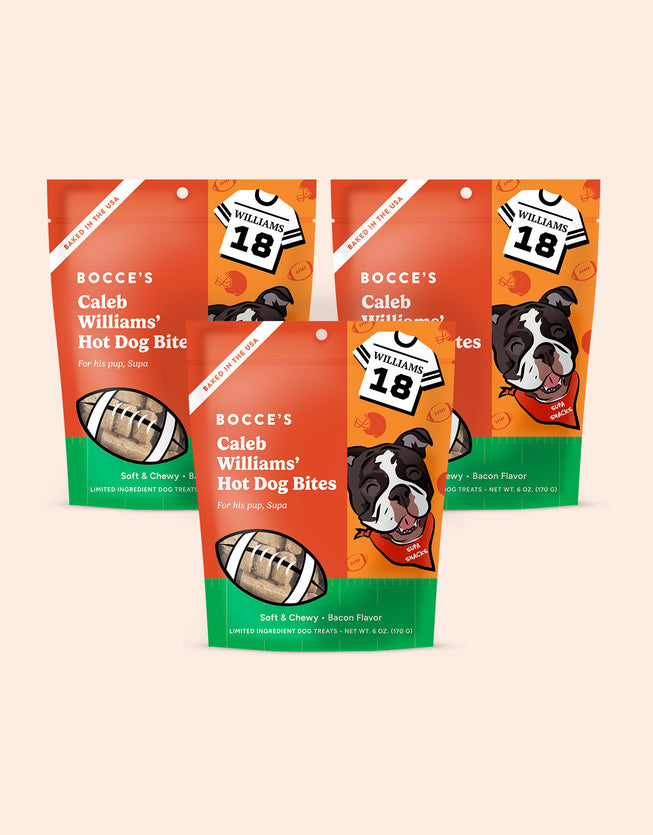 Caleb Williams' Hot Dog Bites 3-pack