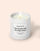 Smells Like My Dog's Paws Candle